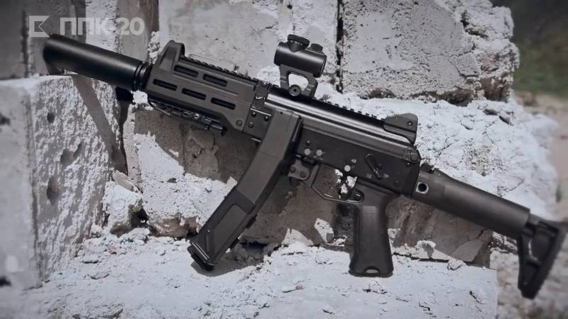 Для спецназа и для летчиков. Новый пистолет-пулемет ППК-20 оружие