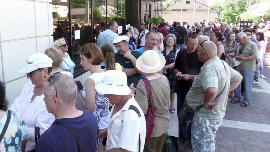 На освобождённых землях Украины надежда, радость и воодушевление россия,украина