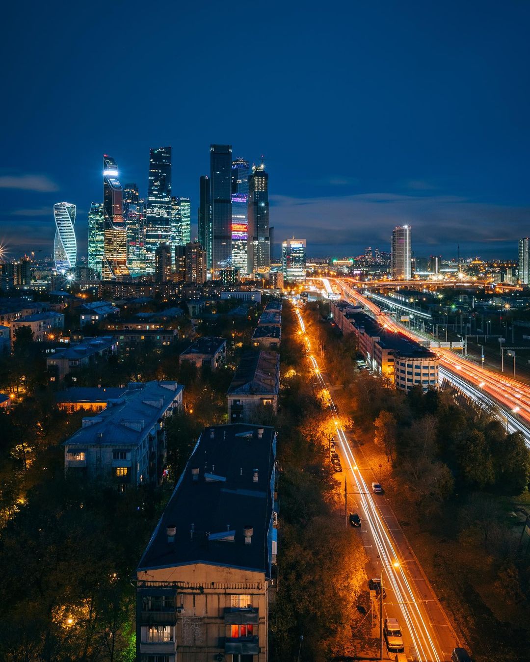 Москва на снимках Ильи Воробьёва, влюблённого в свой город Москва,Россия,тревел-фото