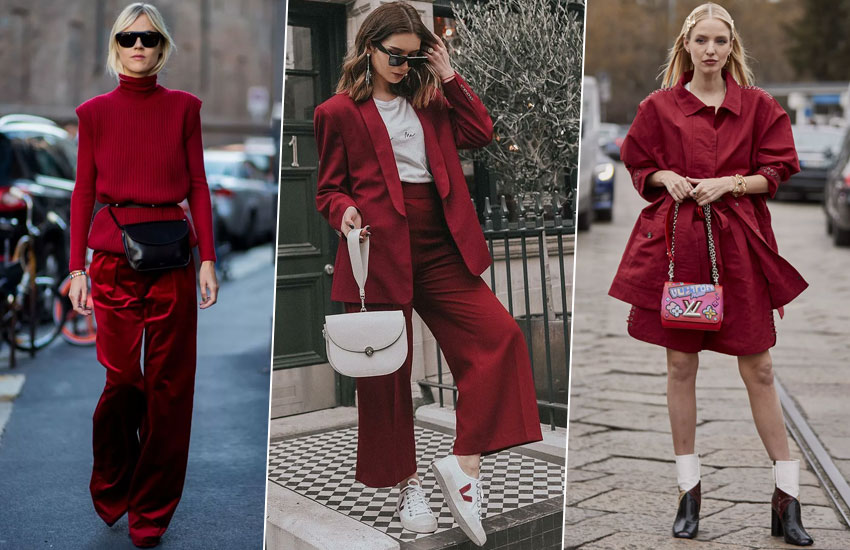 красный цвет стиль мода тренды осень зима 2019 2020 советы стилиста