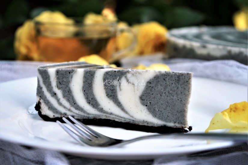 Рецепт желейного торта "Зебра" десерты,кулинария,торты
