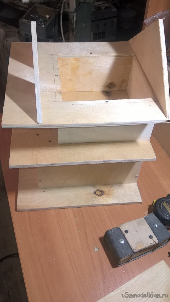 Двухэтажный скворечник в стиле люкс Двухэтажный скворечник в стиле люкс кормушка своими руками