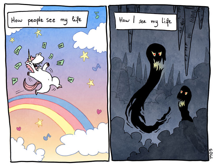 Anxiety And Depression Comics