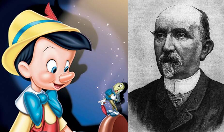 Пиноккио и его" изобретатель" Карло Коллоди (Лоренцини)