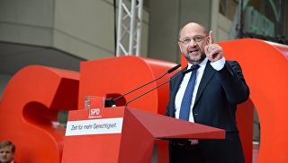 Лидер Социал-демократической партии Германии Мартин Шульц. Архивное фото