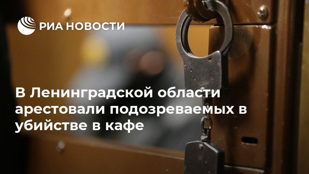 В Ленинградской области арестовали подозреваемых в убийстве в кафе В Ленинградской области арестовали подозреваемых в убийстве в кафе Лента новостей
