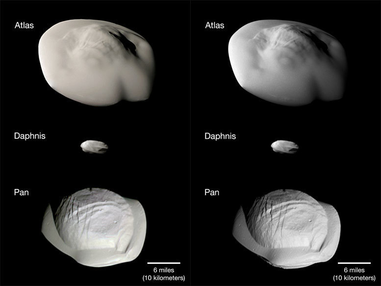 Космический «пельмень»: почему спутник Сатурна имеет такую странную форму