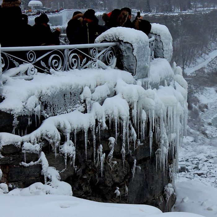 Frozen Niagara Falls