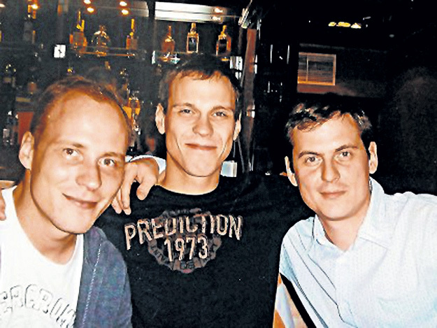 Сыновья актёра - Владимир, Константин и Егор. Фото из личного архива