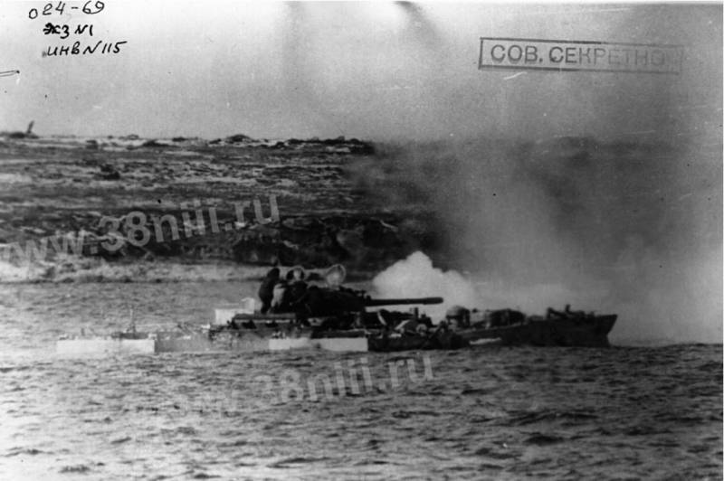 История зампотеха: танковый десант на подводных крыльях оружие