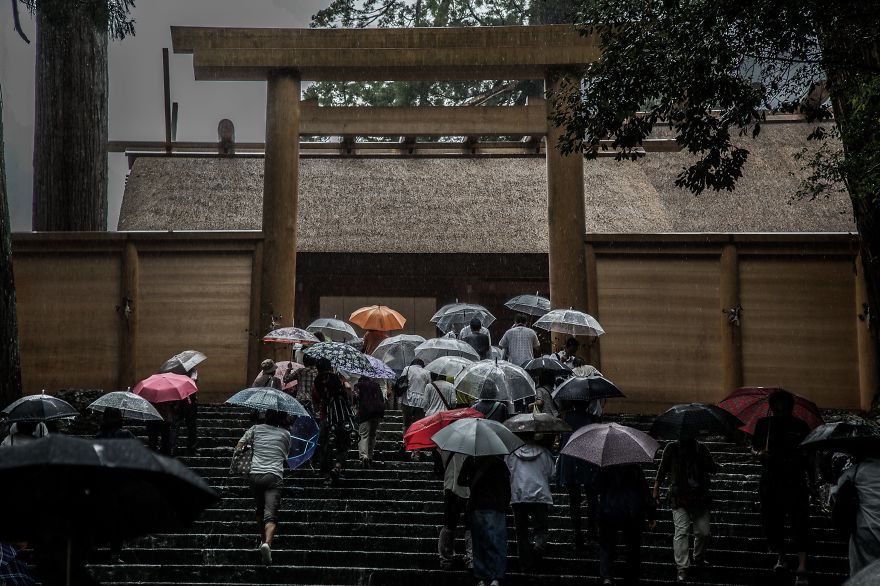фото Японии в сезон дождей похожи на картины