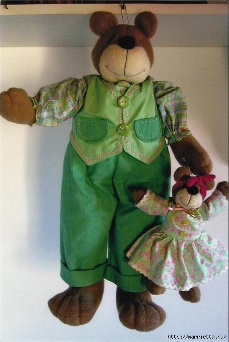 Не хотите сшить медвежат и очень симпатичную буренку?