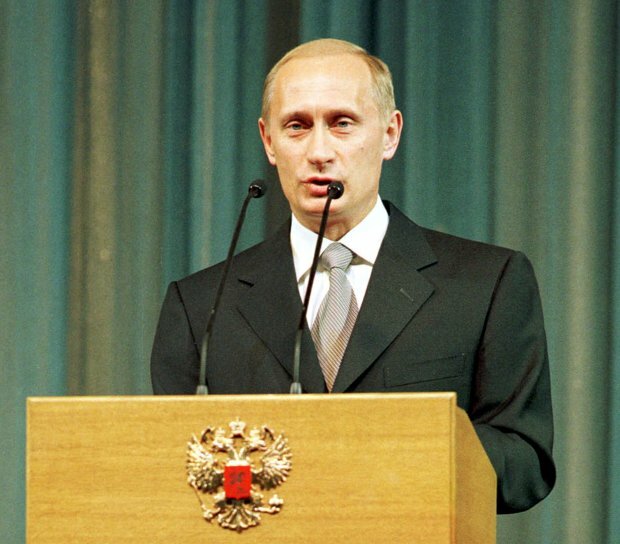 Путин фото 1999 года