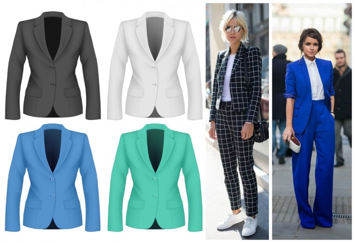 Чем отличаются пиджак, жакет и блейзер? гардероб,мода и красота,модные образы,одежда и аксессуары