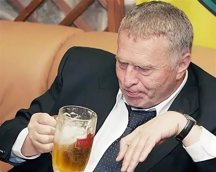 Жириновский поставил пиво на Белоруссию