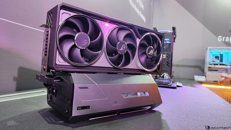 Наконец-то внешняя видеокарта с Thunderbolt 5. Asus представила док-станцию ROG XG Station 3