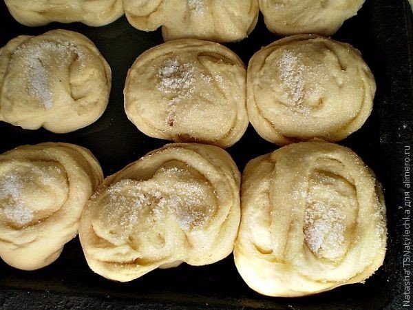 Пышные сахарные булочки Пышные сахарные булочки рецепты