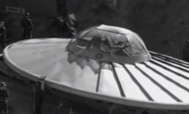 Летающие тарелки Рейха: документальные съемки рабочих прототипов Видео,вторая мировая война,история,летательный аппарат,Пространство,третий рейх