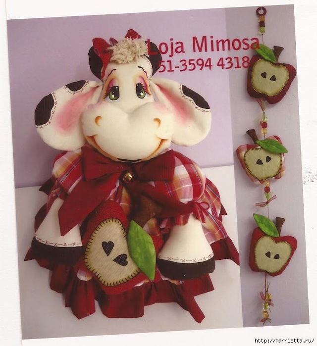 Не хотите сшить медвежат и очень симпатичную буренку? Не хотите сшить медвежат и очень симпатичную буренку? Игрушки