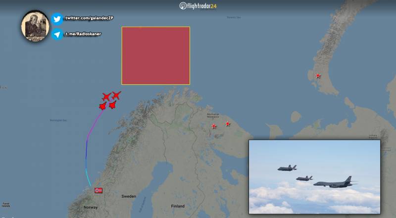 Бомбардировщики США в Норвегии устроили первую провокацию против России