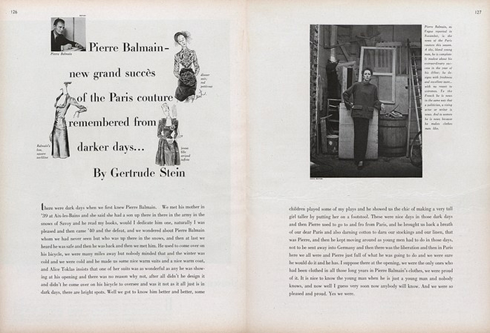 Ему завидовал Диор и был благодарен Лагерфельд: Любимец парижанок 50-х – кутюрье Пьер Бальмен дизайнеры,знаменитости,история моды,мода,мода и красота,Пьер Бальмен