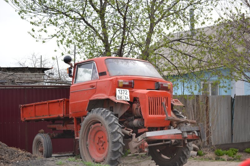 Удивительные трудяги сельской местности авто, прикол, трактор, тюнинг