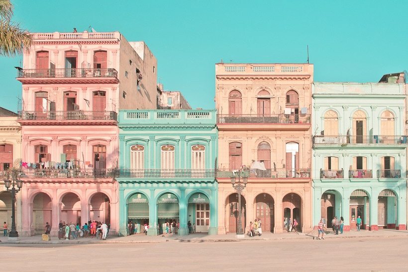 Улицы Гаваны, которые будто вышли из фильмов Уэса Андерсона авиатур
