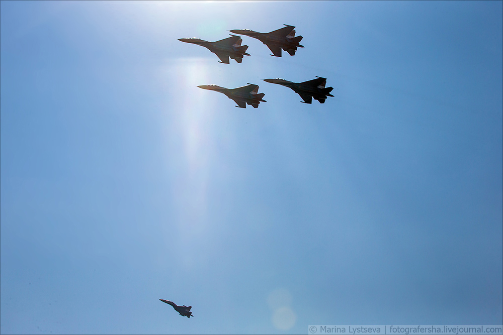 Русские витязи и Стрижи на China Airshow 2016