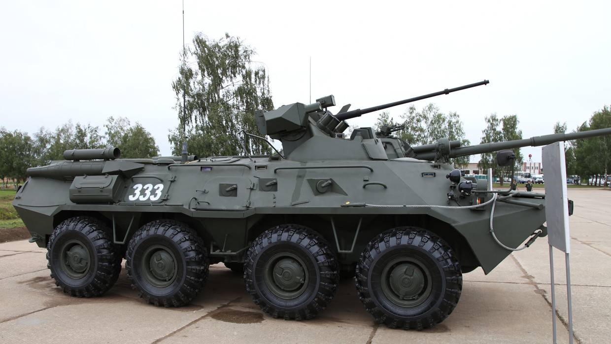Минск ожидает поставки второй партии российских БТР-82А в ближайшем будущем