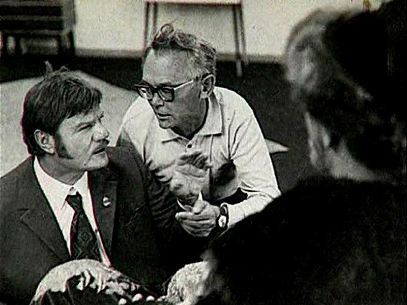 За кадром популярных советских фильмов За кадром популярных советских фильмов