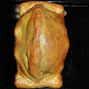 Курица, запеченная в духовке, с прованскими травами, и с начинкой.