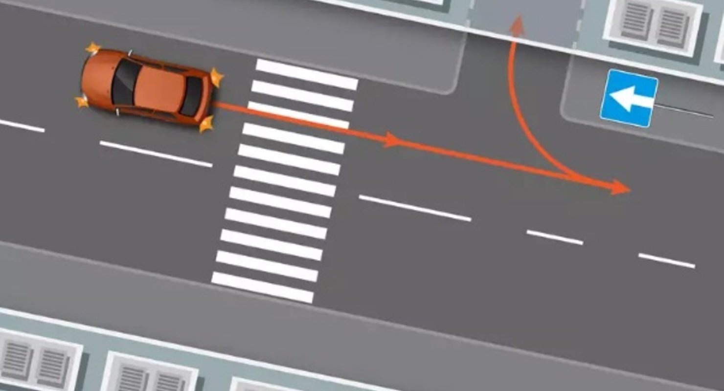 Изучаем ПДД. Можно ли тут проехать задом?