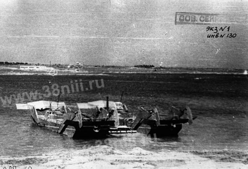 История зампотеха: танковый десант на подводных крыльях оружие