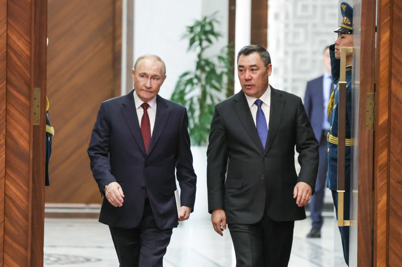 Жапаров — самый надёжный союзник России в Средней Азии? © Roman Naumov URA.RU/Globallookpress