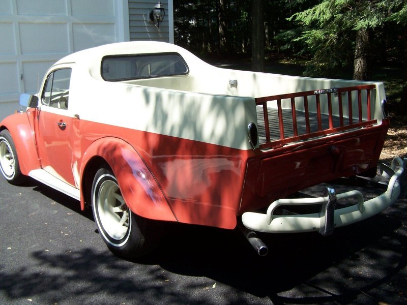 Интересный пикап Volkswagen Beetle 1969 Интересный пикап Volkswagen Beetle 1969 авто,ретро