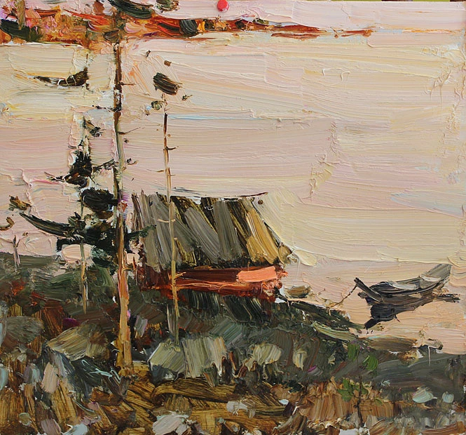 «Финляндия», холст, масло,