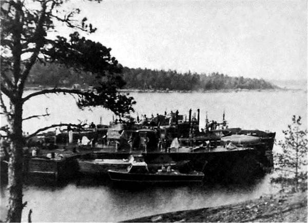 Диверсанты на Балтике история