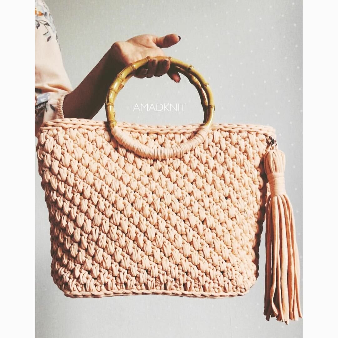 Топ-5 самых популярных и стильных вязаных сумок 2021 вязание,идеи и вдохновение,сумки
