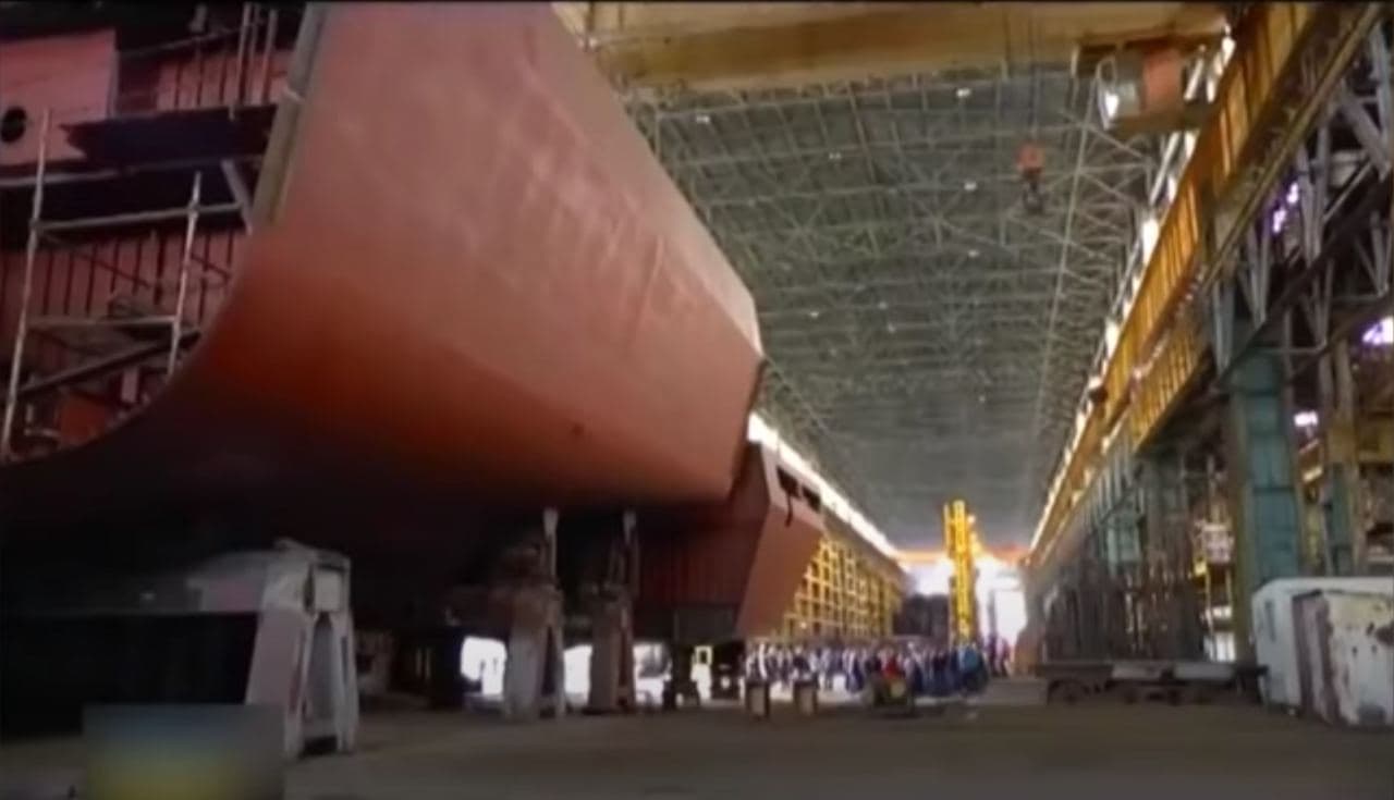 Корвет ВМС Украины «разорвало» на части Корвет ВМС Украины «разорвало» на части вмф,украина