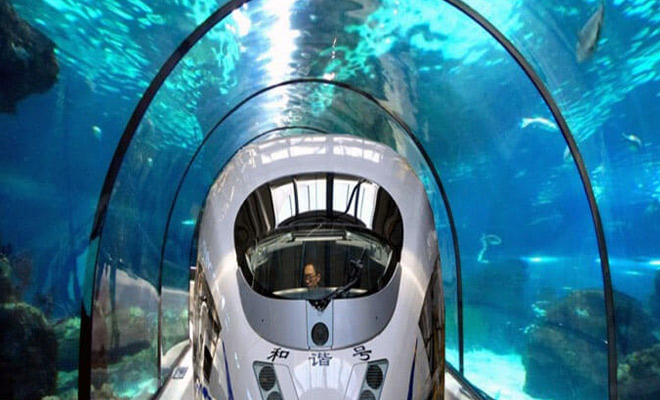 Подводный поезд из Дубая в Индию. Локомотивы хотят направить под океаном на скорости 1000 километров в час Культура