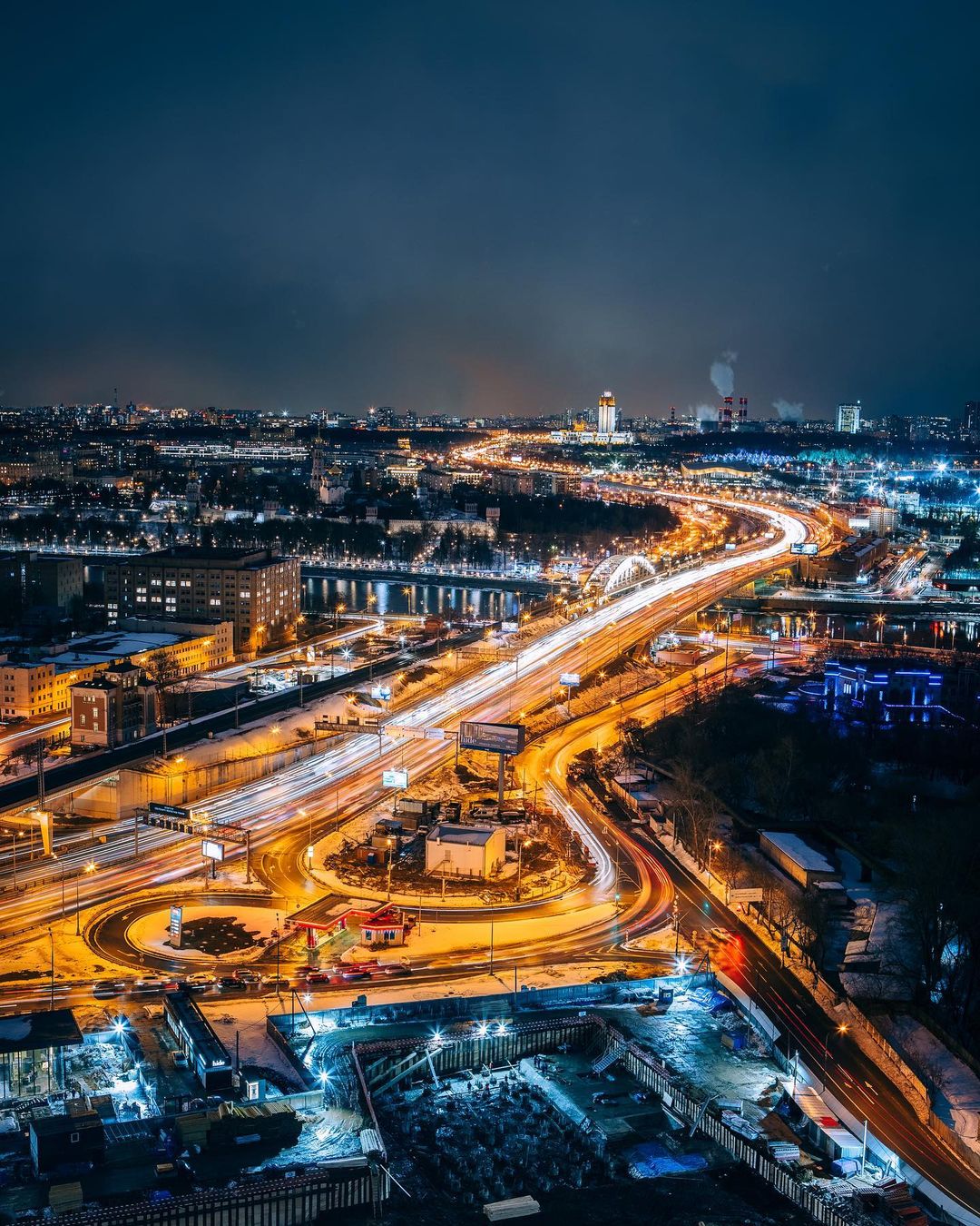 Москва на снимках Ильи Воробьёва, влюблённого в свой город Москва,Россия,тревел-фото