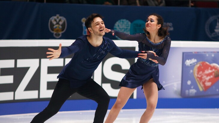 Худайбердиева и Базин победили в танцах на льду на этапе Гран-при России в Самаре