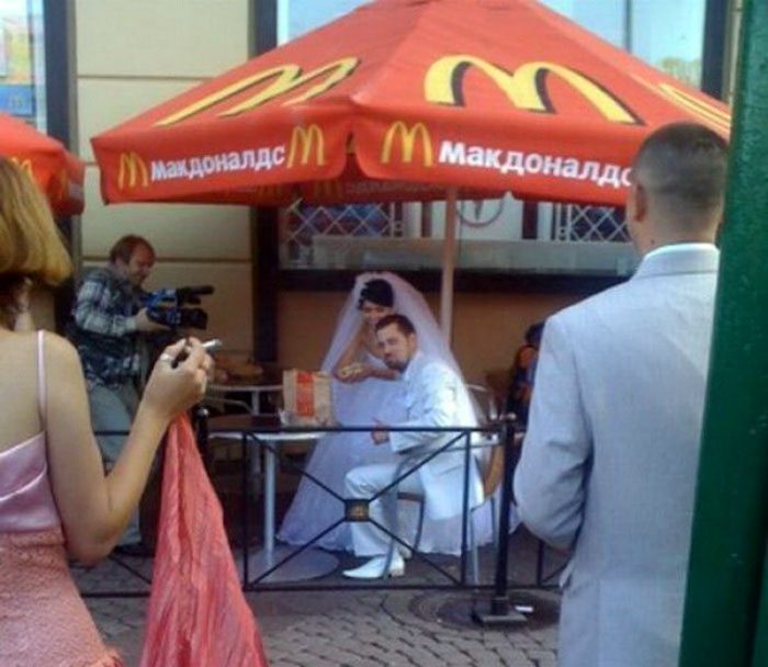 Приколы про фастфуд