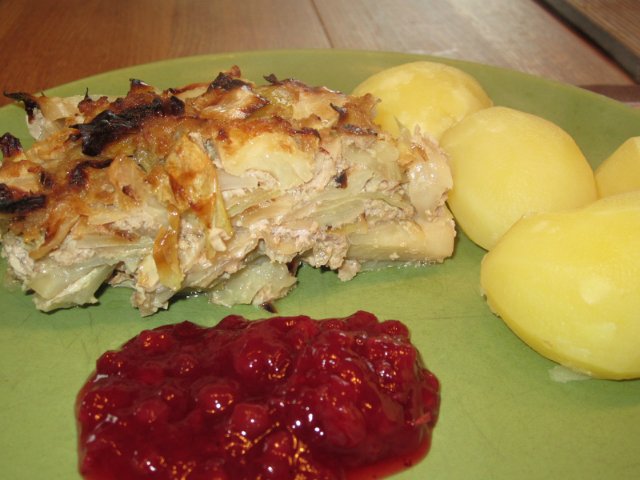 Шведская крестьянская запеканка запеканки,кулинария,овощные блюда,шведская кухня