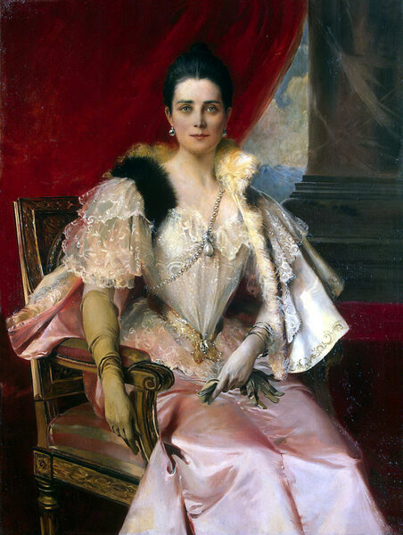 Портрет княгини Юсуповой. Франсуа Фламенг