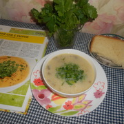 Грибной суп с сыром