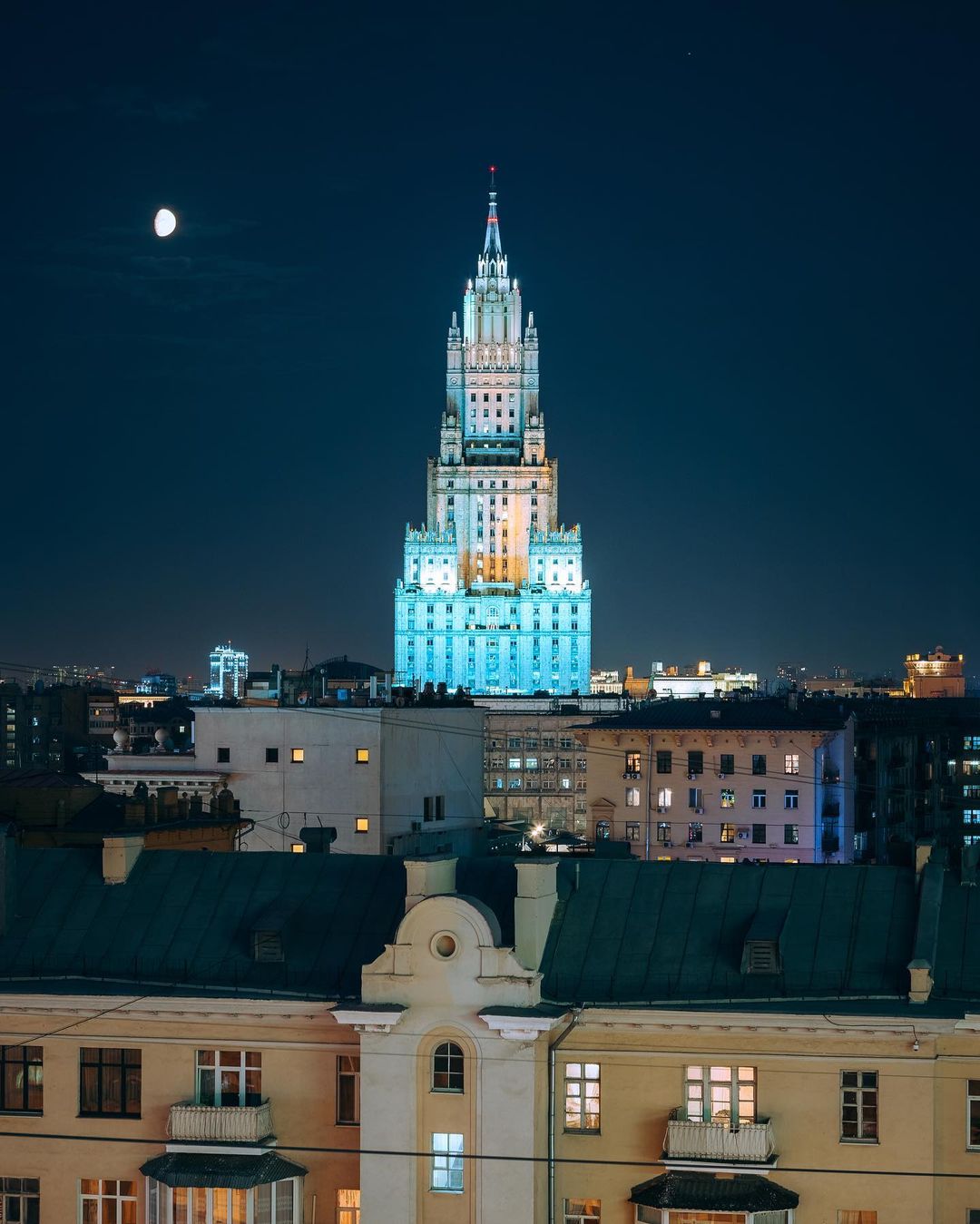 Москва на снимках Ильи Воробьёва, влюблённого в свой город Москва,Россия,тревел-фото