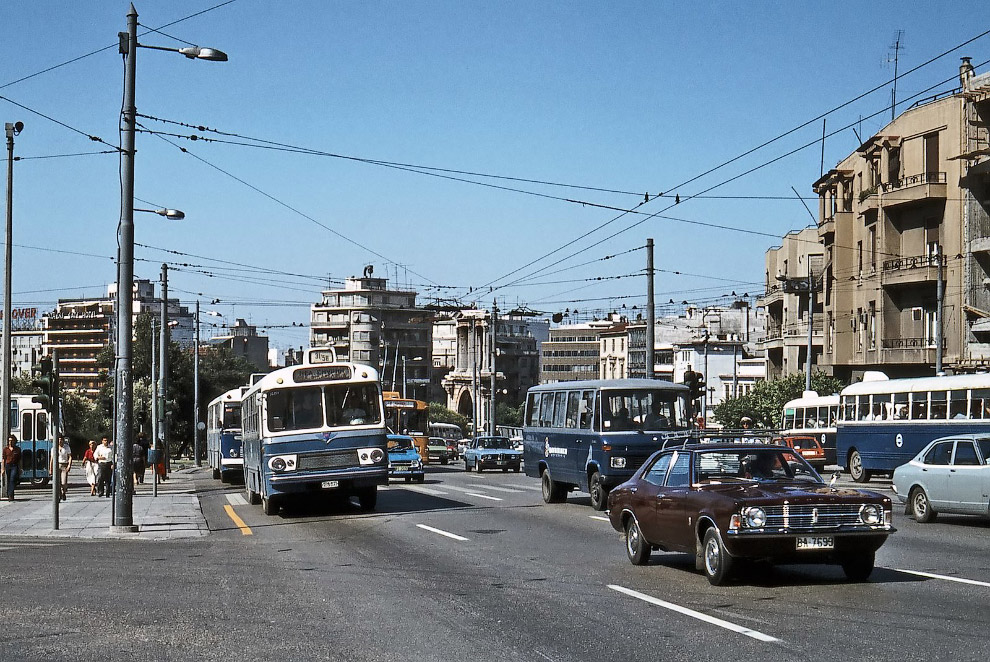 Улицы мира 40 лет назад Путешествия,фото