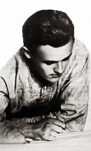 13 Сергей Королев во время учебы в МВТУ. Москва, 1929 г..jpg