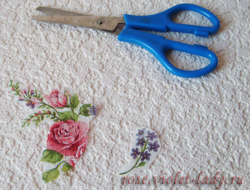 Мастер класс: декупаж ваза с розами Мастер класс: декупаж ваза с розами поделки,своими руками,творчество